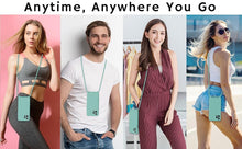 Load image into Gallery viewer, iPhone 16 Pro Max (6.9 inch) Crossbody Silicone Case with Hands-Free Adjustable Rope