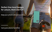 Load image into Gallery viewer, iPhone 16 Pro Max (6.9 inch) Crossbody Silicone Case with Hands-Free Adjustable Rope