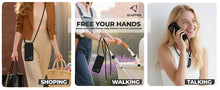 Load image into Gallery viewer, iPhone 17 Pro Max (6.9 inch) Crossbody Silicone Case with Hands-Free Adjustable Rope