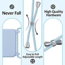 Load image into Gallery viewer, iPhone 16 Pro Max(6.9 inch) - Silicone Case with Hands - Free Adjustable Rope - IceSword