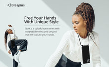 Load image into Gallery viewer, iPhone 16 Pro Max (6.9 inch) Crossbody Silicone Case with Hands-Free Adjustable Rope