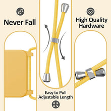 Load image into Gallery viewer, iPhone 16(6.1 inch) - Silicone Case with Hands - Free Adjustable Rope - IceSword
