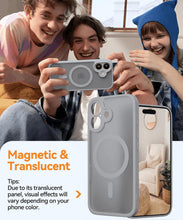 Load image into Gallery viewer, iPhone 17 (6.3 inch) MagSafe Case Translucent Matte - IceSword