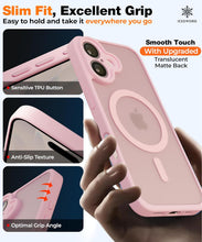 Load image into Gallery viewer, iPhone 17 (6.3 inch) Magsafe Case Translucent Matte - IceSword