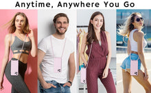 Load image into Gallery viewer, iPhone 16 Pro (6.3 inch) Crossbody Silicone Case with Hands-Free Adjustable Rope
