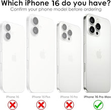 Load image into Gallery viewer, iPhone 16 Pro Max(6.9 inch) - Silicone Case with Hands - Free Adjustable Rope - IceSword