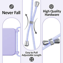 Load image into Gallery viewer, iPhone 15 Pro Max (6.7 inch) - Silicone Case with Hands - Free Adjustable Rope - IceSword