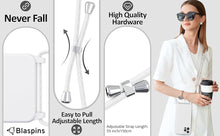 Load image into Gallery viewer, iPhone 16 Pro Max (6.9 inch) Crossbody Silicone Case with Hands-Free Adjustable Rope