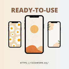 Load image into Gallery viewer, 20 Minimalist Stone Neutral iPhone Wallpapers (2023) - IceSword