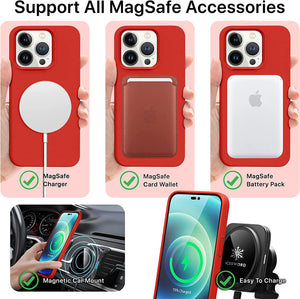 Premium Magnetic Case iPhone 14 Pro Case - 6.1" [MagSafe] - IceSword