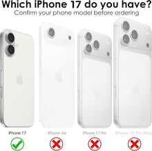 Load image into Gallery viewer, iPhone 17 (6.3 inch) Crossbody Silicone Case with Hands-Free Adjustable Rope
