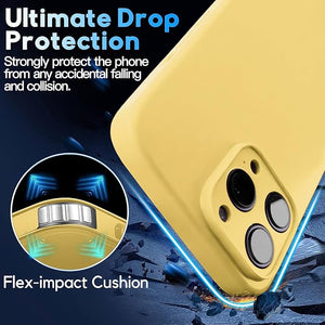 iPhone 14 Pro Max (6.7 inch) - Silicone Case with Hands - Free Adjustable Rope - IceSword