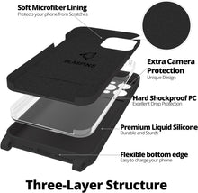 Load image into Gallery viewer, iPhone 17 (6.3 inch) Crossbody Silicone Case with Hands - Free Adjustable Rope - IceSword
