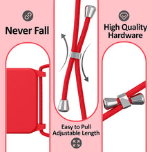 Load image into Gallery viewer, iPhone 17 (6.3 inch) Crossbody Silicone Case with Hands - Free Adjustable Rope - IceSword
