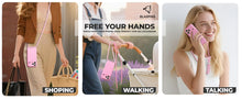 Load image into Gallery viewer, iPhone 17 (6.3 inch) Crossbody Silicone Case with Hands-Free Adjustable Rope - IceSword
