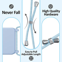 Load image into Gallery viewer, iPhone 17 (6.3 inch) Crossbody Silicone Case with Hands - Free Adjustable Rope - IceSword
