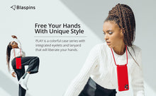 Load image into Gallery viewer, iPhone 17 (6.3 inch) Crossbody Silicone Case with Hands - Free Adjustable Rope - IceSword
