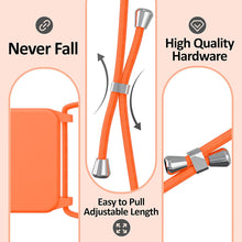 Load image into Gallery viewer, iPhone 17 (6.3 inch) Crossbody Silicone Case with Hands - Free Adjustable Rope - IceSword
