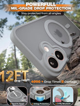 Load image into Gallery viewer, iPhone 17 (6.3 inch) MagSafe Case Translucent Matte - IceSword
