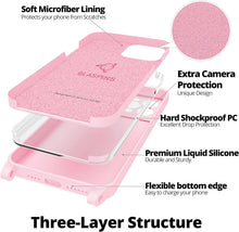 Load image into Gallery viewer, iPhone 17 Pro (6.3 inch) Crossbody Silicone Case with Hands-Free Adjustable Rope - IceSword
