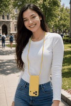 Load image into Gallery viewer, iPhone 17 Pro (6.3 inch) Crossbody Silicone Case with Hands-Free Adjustable Rope - IceSword
