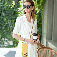 Load image into Gallery viewer, iPhone 17 Pro Max (6.9 inch) Crossbody Silicone Case with Hands - Free Adjustable Rope - IceSword
