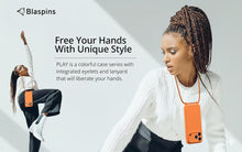 Load image into Gallery viewer, iPhone 17 Pro Max (6.9 inch) Crossbody Silicone Case with Hands - Free Adjustable Rope - IceSword
