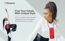 Load image into Gallery viewer, iPhone 17 Pro Max (6.9 inch) Crossbody Silicone Case with Hands - Free Adjustable Rope - IceSword
