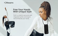 Load image into Gallery viewer, iPhone 17 Pro Max (6.9 inch) Crossbody Silicone Case with Hands - Free Adjustable Rope - IceSword
