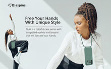 Load image into Gallery viewer, iPhone 17 Pro Max (6.9 inch) Crossbody Silicone Case with Hands - Free Adjustable Rope - IceSword
