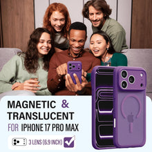 Load image into Gallery viewer, iPhone 17 Pro Max (6.9 inch) Magsafe Case Translucent Matte - IceSword
