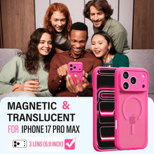 Load image into Gallery viewer, iPhone 17 Pro Max (6.9 inch) Magsafe Case Translucent Matte - IceSword
