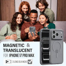 Load image into Gallery viewer, iPhone 17 Pro Max (6.9 inch) Magsafe Case Translucent Matte - IceSword
