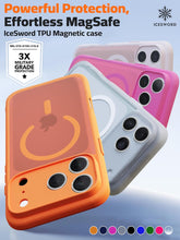 Load image into Gallery viewer, iPhone 17 Pro Max (6.9 inch) Magsafe Case Translucent Matte - IceSword
