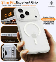 Load image into Gallery viewer, iPhone 17 Pro Max (6.9 inch) Magsafe Case Translucent Matte - IceSword
