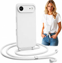 Load image into Gallery viewer, iPhone Air (6.5 inch) Crossbody Silicone Case with Hands-Free Adjustable Rope - IceSword
