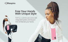 Load image into Gallery viewer, iPhone Air (6.5 inch) Crossbody Silicone Case with Hands - Free Adjustable Rope - IceSword
