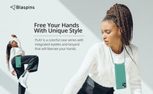 Load image into Gallery viewer, iPhone Air (6.5 inch) Crossbody Silicone Case with Hands - Free Adjustable Rope - IceSword
