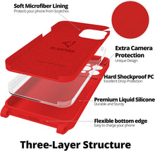 Load image into Gallery viewer, iPhone Air (6.5 inch) Crossbody Silicone Case with Hands - Free Adjustable Rope - IceSword
