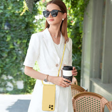 Load image into Gallery viewer, iPhone Air (6.5 inch) Crossbody Silicone Case with Hands - Free Adjustable Rope - IceSword
