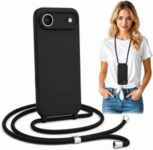 Load image into Gallery viewer, iPhone Air (6.5 inch) Crossbody Silicone Case with Hands-Free Adjustable Rope - IceSword
