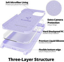 Load image into Gallery viewer, iPhone Air (6.5 inch) Crossbody Silicone Case with Hands - Free Adjustable Rope - IceSword
