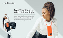 Load image into Gallery viewer, iPhone Air (6.5 inch) Crossbody Silicone Case with Hands - Free Adjustable Rope - IceSword
