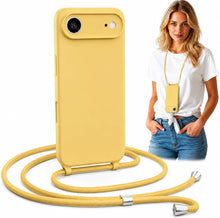 Load image into Gallery viewer, iPhone Air (6.5 inch) Crossbody Silicone Case with Hands-Free Adjustable Rope - IceSword
