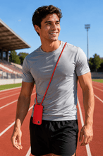 Load image into Gallery viewer, iPhone Air (6.5 inch) Crossbody Silicone Case with Hands-Free Adjustable Rope - IceSword
