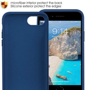 iPhone SE 2020 Silicone Case [Upgraded 2nd Generation] Gel Rubber 4.7" - IceSword