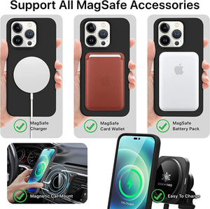 Premium Magnetic Case iPhone 14 Pro Max Case - 6.7" [MagSafe]